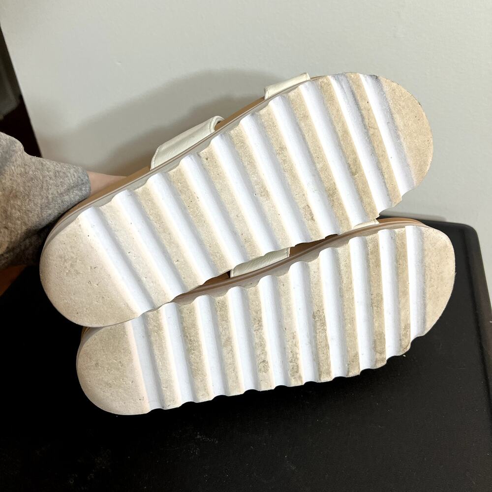 Reef White Vista Platform Sandals - Picture 5 of 7